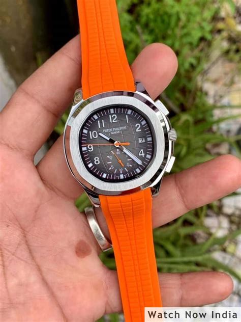 patek philippe aquanaut 5968a orange price in india